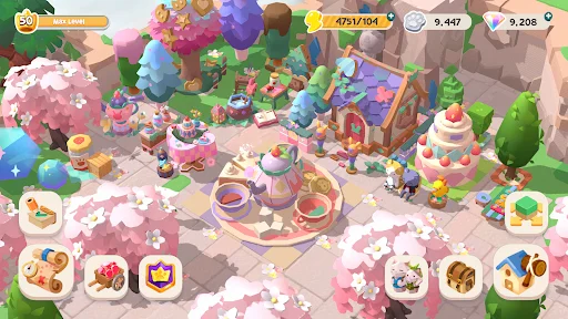 The Secret of Cat Island ڈاؤن لوڈ کریں – بلیوں کا پیارا فارمنگ گیم - Screenshot 8