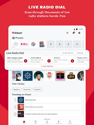iHeart ڈاؤن لوڈ کریں – میوزک، ریڈیو اور پوڈکاسٹ سنیں - Screenshot 12