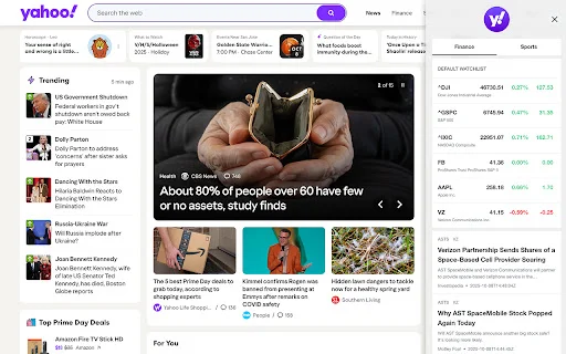 Yahoo Homepage ڈاؤن لوڈ کریں – تازہ ترین خبریں اور اپ ڈیٹس حاصل کریں - Screenshot 1