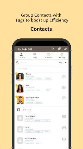 TexTory CRM ڈاؤن لوڈ کریں – کالز اور ایس ایم ایس کا بہترین انتظام - Screenshot 3