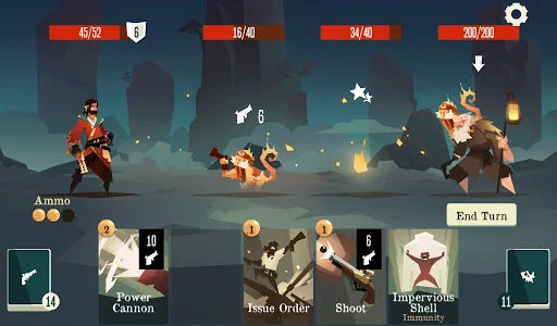 Pirates Outlaws ڈاؤن لوڈ کریں – بہترین Roguelike کارڈ گیم - Screenshot 4