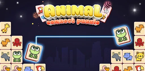 Connect Animal – Pair Matching ڈاؤن لوڈ کریں | دماغی کھیل - Screenshot 1