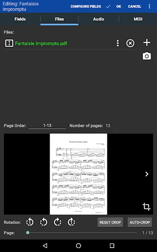 MobileSheets ڈاؤن لوڈ کریں – موسیقاروں کے لیے بہترین شیٹ میوزک ویور - Screenshot 5