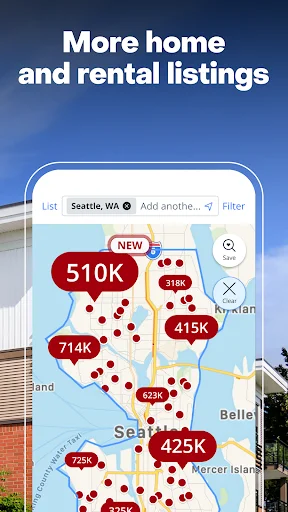 Zillow ایپ ڈاؤن لوڈ کریں – گھر اور اپارٹمنٹس کی تلاش اب آسان - Screenshot 3