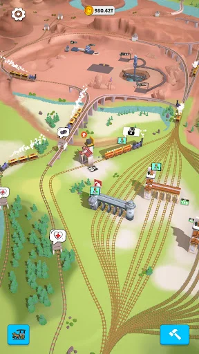 Rail Master Tycoon ڈاؤن لوڈ کریں – بہترین ریل ٹائکون گیم - Screenshot 15