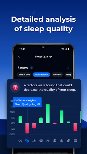 ShutEye: Sleep Tracker ڈاؤن لوڈ کریں – بہتر نیند کے لیے بہترین ایپ - Screenshot 4