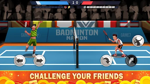 Badminton League ڈاؤن لوڈ کریں – بہترین بیڈمنٹن گیم مفت حاصل کریں - Screenshot 1