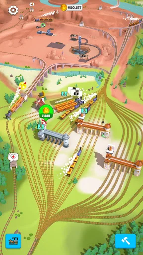 Rail Master Tycoon ڈاؤن لوڈ کریں – بہترین ریل ٹائکون گیم - Screenshot 11