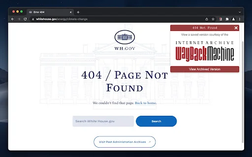 Wayback Machine ڈاؤن لوڈ کریں – انٹرنیٹ کا ماضی دیکھیں - Screenshot 2