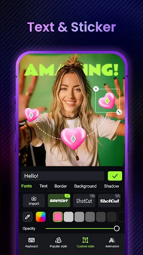 ShotCut AI ڈاؤن لوڈ کریں – اینڈرائیڈ کے لیے بہترین ویڈیو ایڈیٹر - Screenshot 8