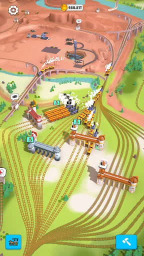 Rail Master Tycoon ڈاؤن لوڈ کریں – بہترین ریل ٹائکون گیم - Screenshot 13